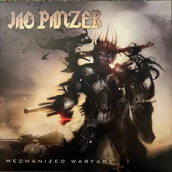 Jag Panzer- Mechanized Warfare - Orange & Black Marble Colored Vinyl 1