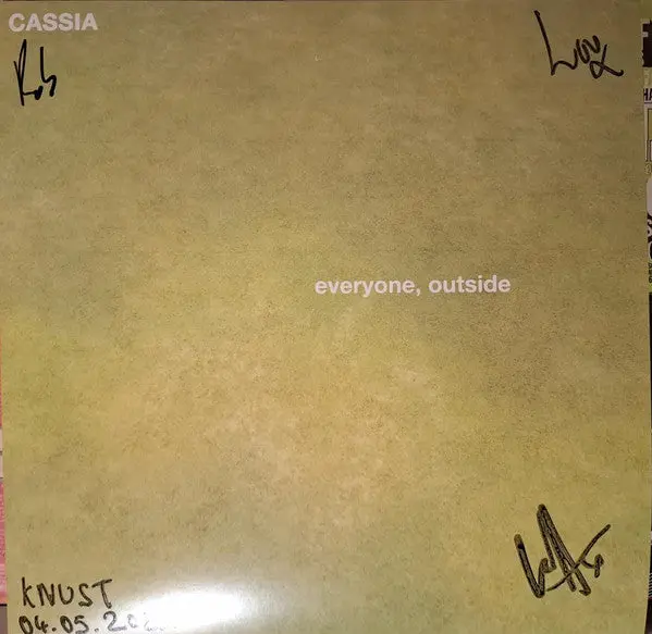 Cassia- Everyone, Outside - Ltd Blue Vinyl 1