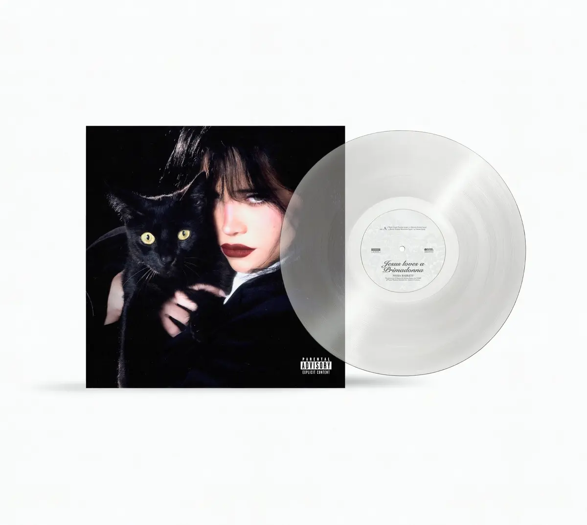 Nessa Barrett- Jesus Loves A Primadonna (Clear Vinyl) (Preorder) 1