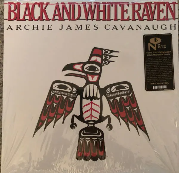 Archie James Cavanaugh- Black & White Raven - White Colored Vinyl 1