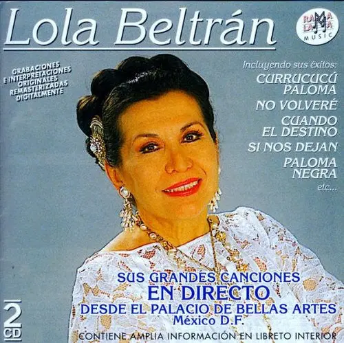 Lola Beltran- Sus Grandes Canciones En Directo (Cd) 1