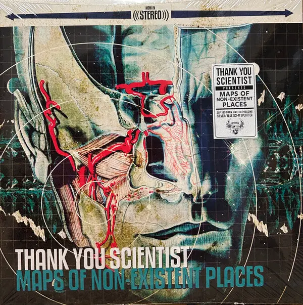 Thank You Scientist- Maps Of Non-Existent (Orange Crush And Translucent Sky Blue Vinyl) 1