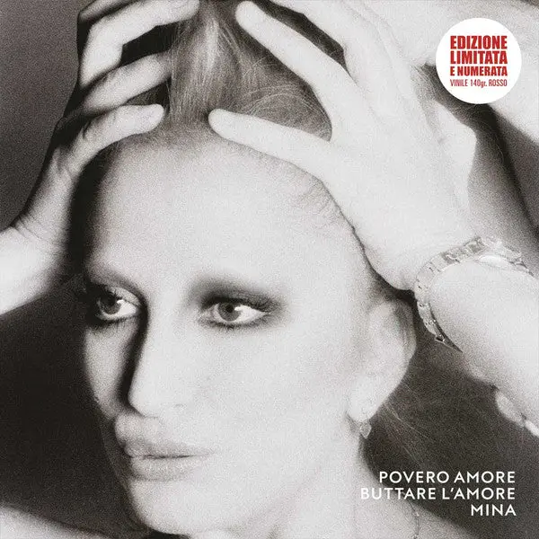 Mina- Povero Amore Buttare L'amore - Red Colored Vinyl 1