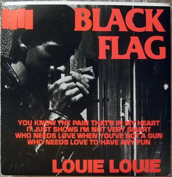 Black Flag- Louie Louie (1980S Reissue) 1