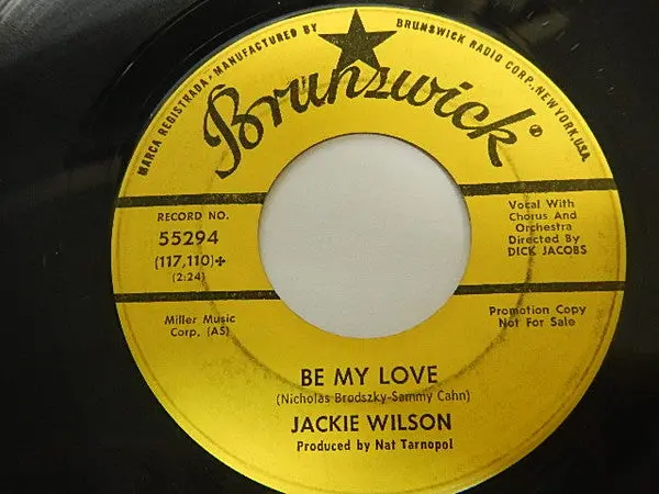 Jackie Wilson- I Believe / Be My Love 1