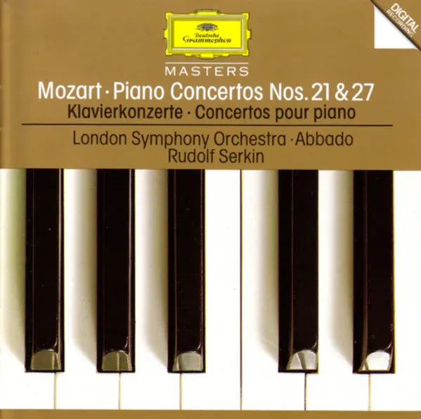 Mozart- Piano Concertos Nos. 21 & 27 (Claudio Abaddo, Conductor) 1