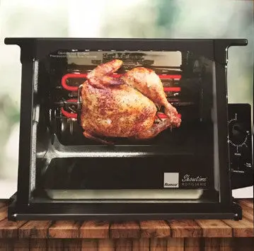 Ron Popeil- Ronco Showtime Rotisserie & Bbq (6Lb Chicken Cover)(Lathe Cut, Light Superficial Wear) 1