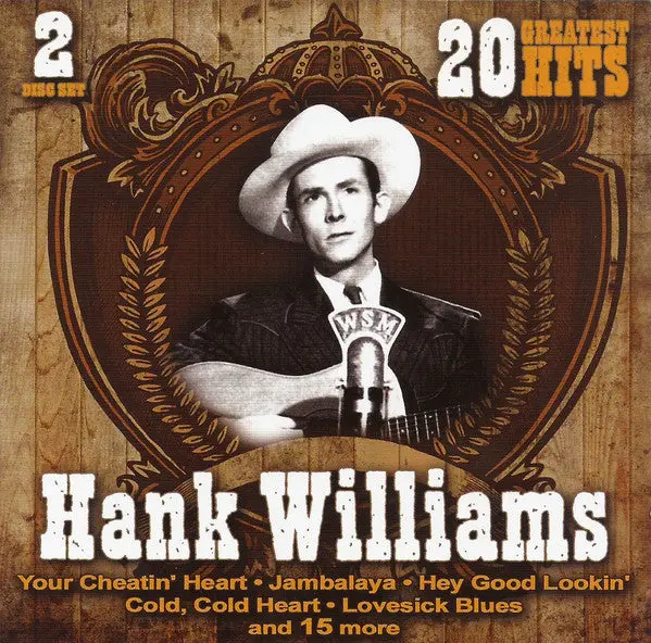 Hank Williams- 20 Greatest Hits 1