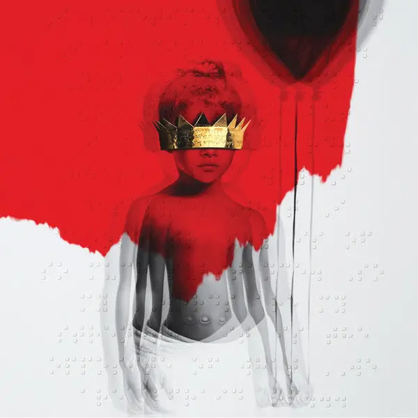Rihanna- Anti (2016 White Vinyl)(Light Sleeve Wear) 1