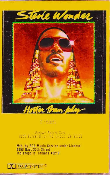 Stevie Wonder– Hotter Than July (Club Edition) 1