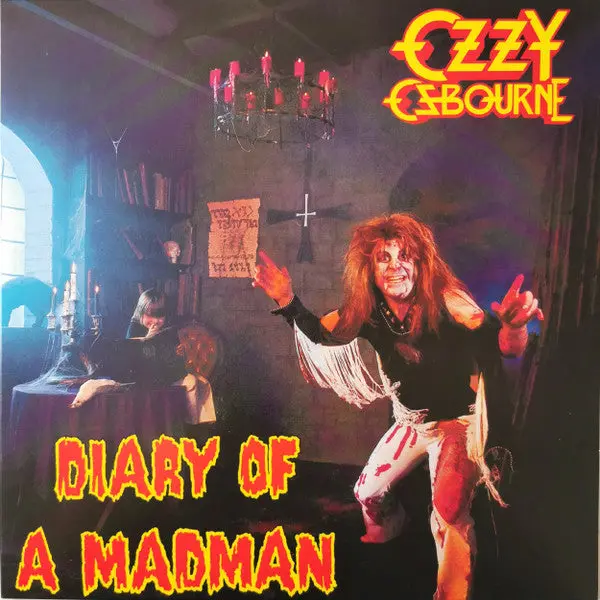Ozzy Osbourne- Diary Of A Madman (2021 Red/Black Swirl Vinyl Reissue) 1