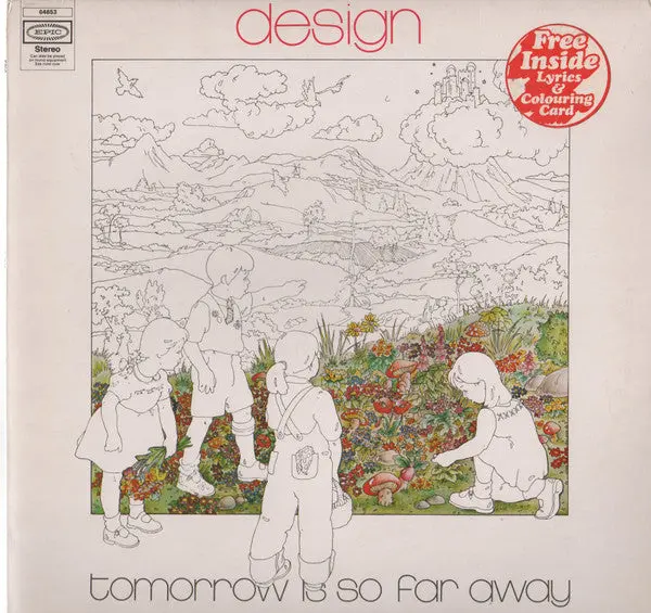 Design- Tomorrow Is So Far Away (Uk 1St Press W/ Insert) 1
