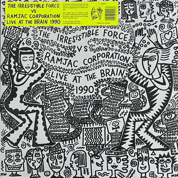 Irresistible Force Vs. Ramjac Corporation- Live At The Brain 1990 (Swiss Press) 1