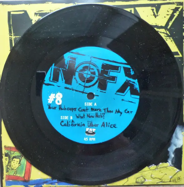 Nofx- 7 Inch Of The Month Club #8 (Black 7") 1