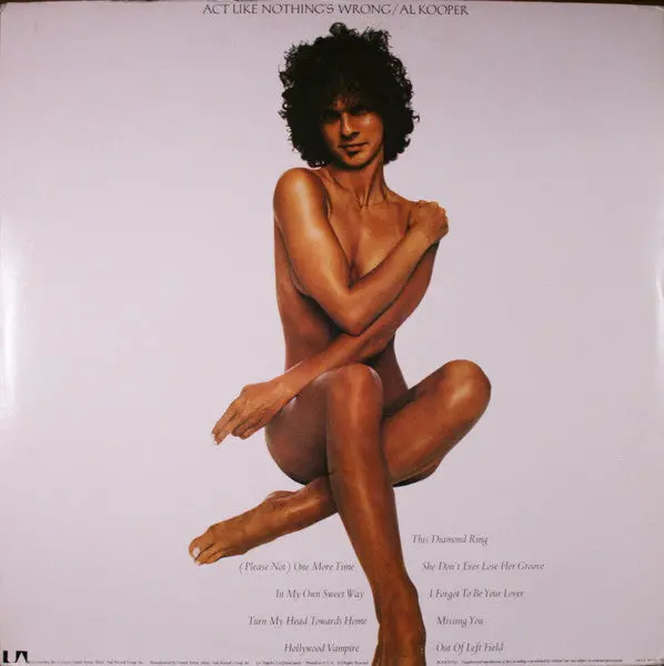 Al Kooper- Act Like Nothing's Wrong (Creased Sleeve, Sealed) 1