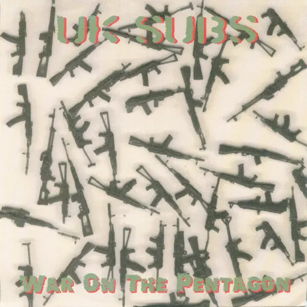 Uk Subs- War On The Pentagon (Red 7") 1