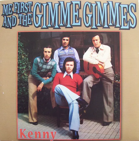 Me First And The Gimme Gimmes- Kenny (Square Shaped 7" Vinyl)(Light Surface Wear) 1