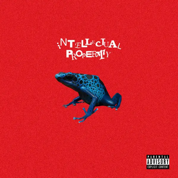 Waterparks- Intellectual Property (Transparent Ruby Red Vinyl)(Sealed) 1