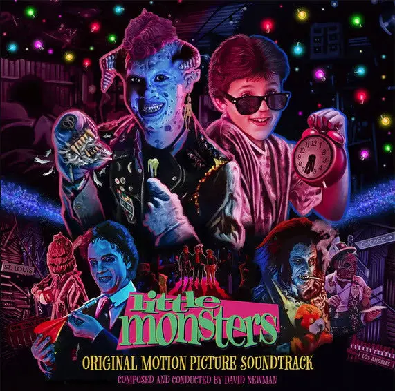 Little Monsters Soundtrack (1X "Born To Be Wild" Swirl/1X "Dartboard" Pinwheel Vinyl) 1