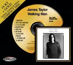 James Taylor- Walking Man (Audio Fidelity 24Kt Gold Disc)(Numbered) 1