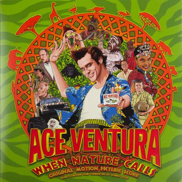 Ace Ventura: When Nature Calls Soundtrack (Uk Cloudy Green Vinyl Press) 1