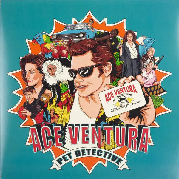 Ace Ventura: Pet Detective Soundtrack (Red/Yellow Split Vinyl)(Superficial Mark, Side B) 1