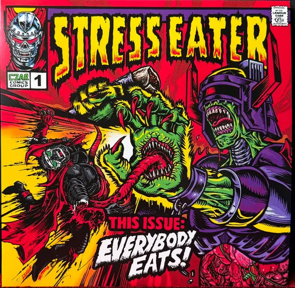 Stress Eater (File W/Czarface)- Everybody Eats (Rsdbf24 Red Vinyl) 1