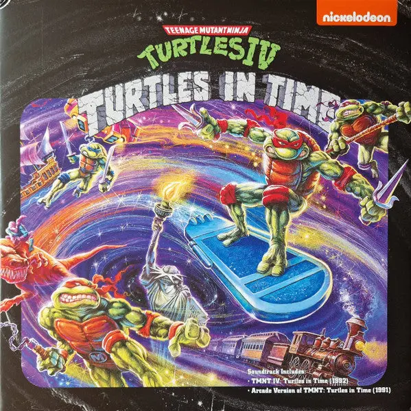 Teenage Mutant Ninja Turtles Iv: Turtles In Time Soundtrack (Pizza Vinyl Variant)(Sealed) 1