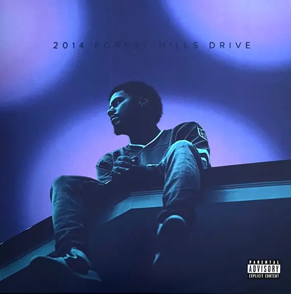 J Cole- 2014 Forest Hills Drive 92024 10Th Anniversaey Light Blue Marble Translucent Vinyl Reissue) 1
