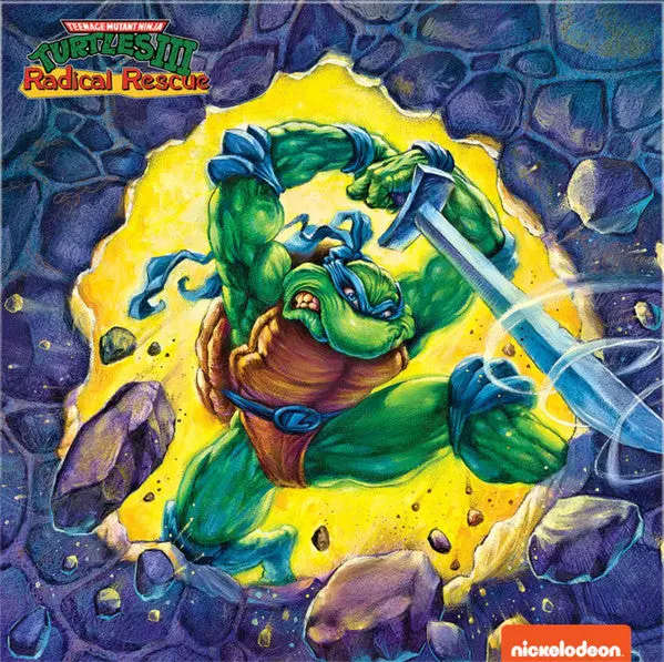 Teenage Mutant Ninja Turtles Iii: Radical Rescue Slundtrack (Pizza Vinyl Variant)(Sealed) 1