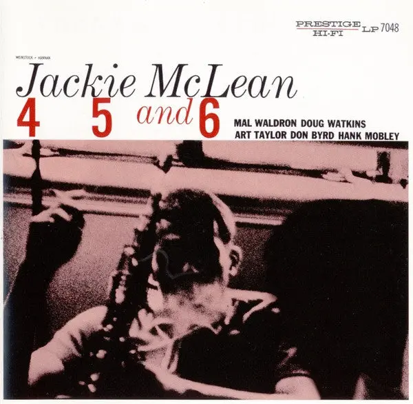 Jackie Mclean- 4, 5, And 6 1