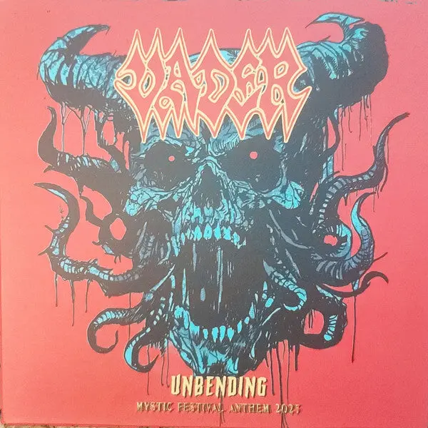 Vader- Unbending / Sothis (Red Cover, Red/Black Splatter 7") 1