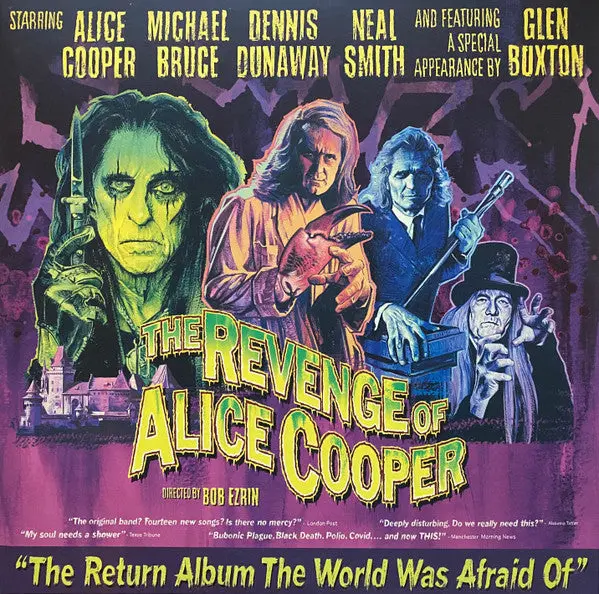 Alice Cooper- The Revenge Of Alice Cooper (Yellow Translucent Vinyl) 1