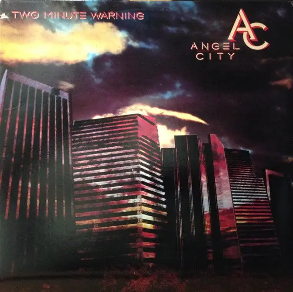 Angel City- Two Minute Warning (Sealed; Hole Punch) 1