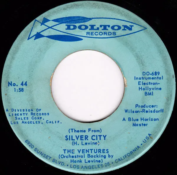 The Ventures- (Theme From) Silver City 1