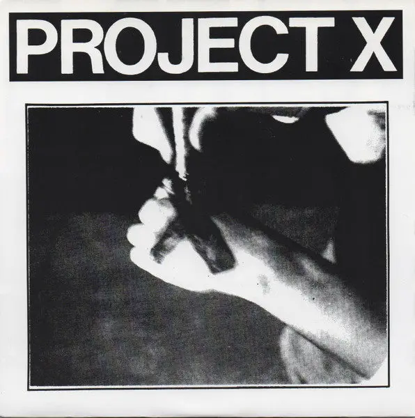 Project X- Straight Edge Revenge (2005 Grey Marbled 7" Reissue) 1