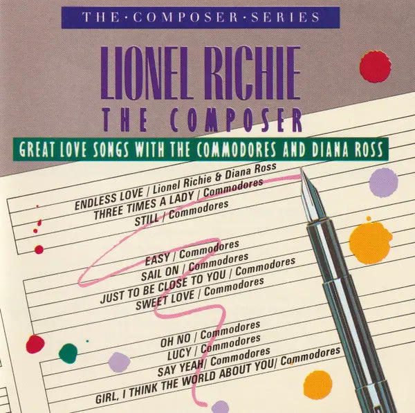 Lionel Richie- The Composer: Great Love Songs With The Commodores And Diana Ross 1