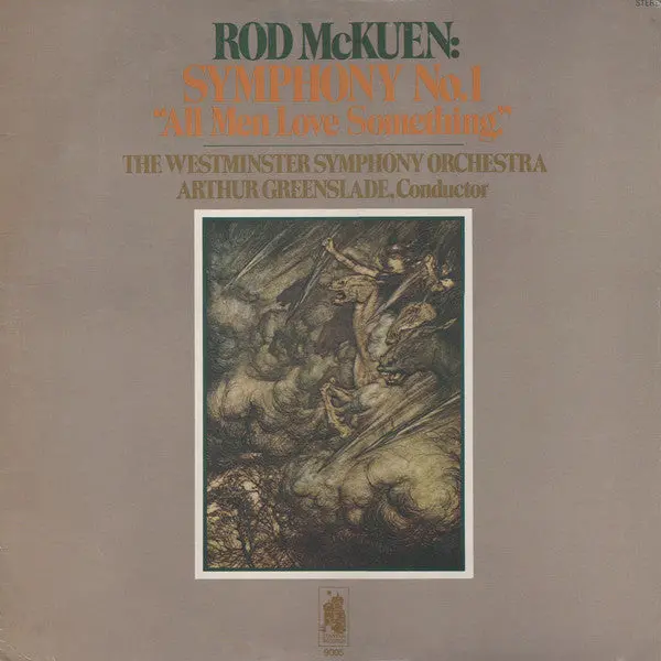 Rod Mckuen- Symphony No. 1: All Men Love Something (Arthur Greenslade, Conductor)(Sealed) 1