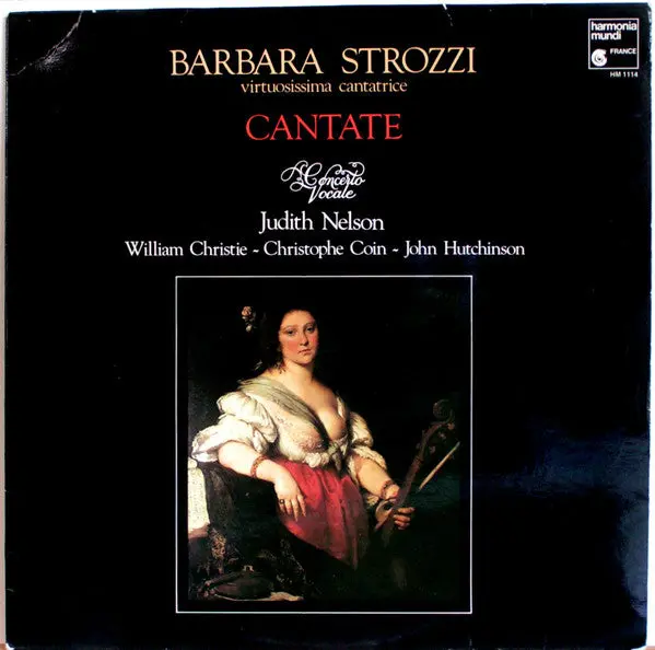 Strozzi- Cantante (Judith Nelson, Soprano)(French Press) 1