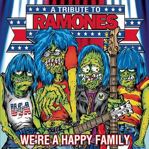 Various- We're A Happy Family: A Tribute To The Ramones (Sealed, Variant Unknown)(Corner Crease) 1