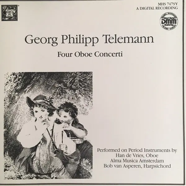 Telemann- Four Oboe Concerti (Han De Vries, Oboe) 1