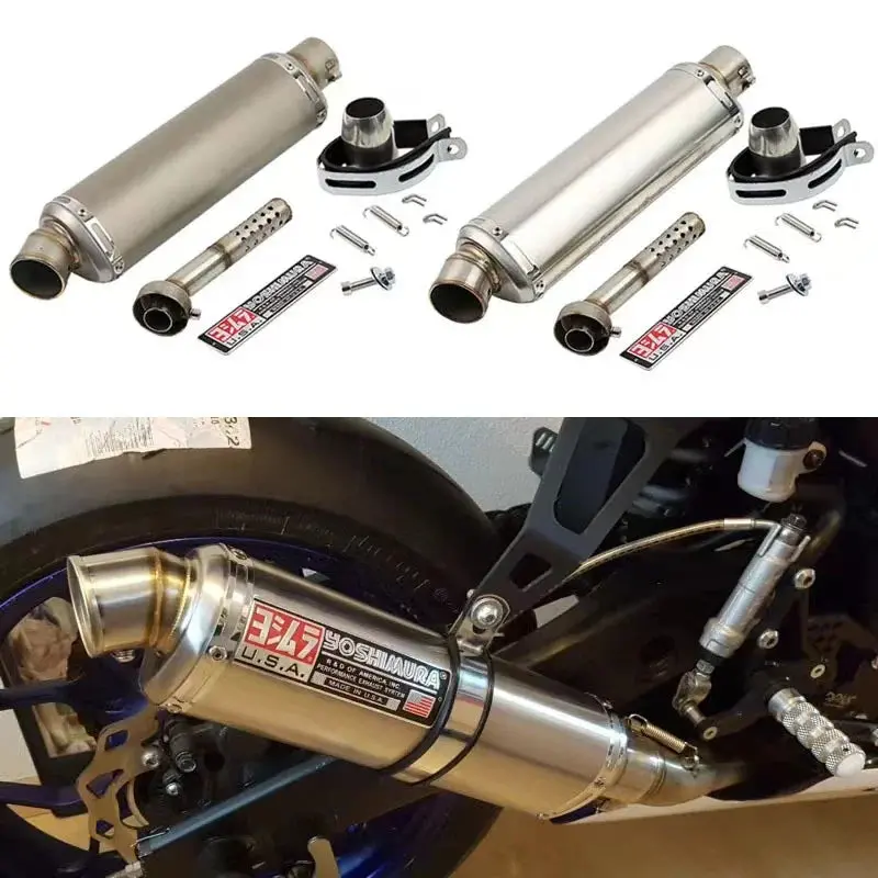 38-51Mm Universal Yoshimura-Style Exhaust Muffler 1