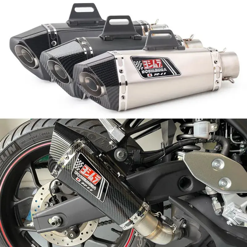 Universal 36-51Mm Motorcycle Exhaust Muffler W/Db Killer 1