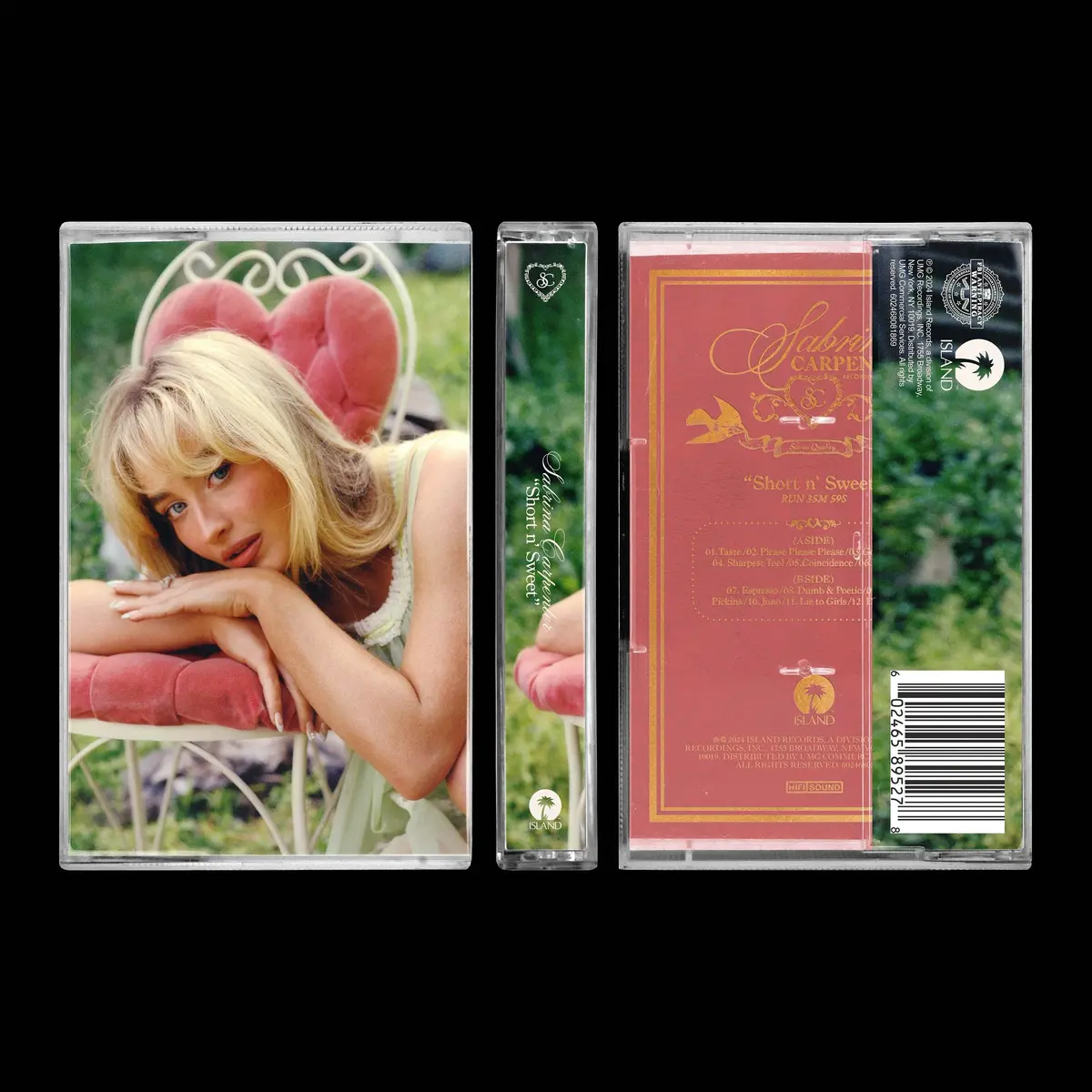 Sabrina Carpenter- Short N' Sweet [Alternate Cover Cassette] (Indie Exclusive) 1