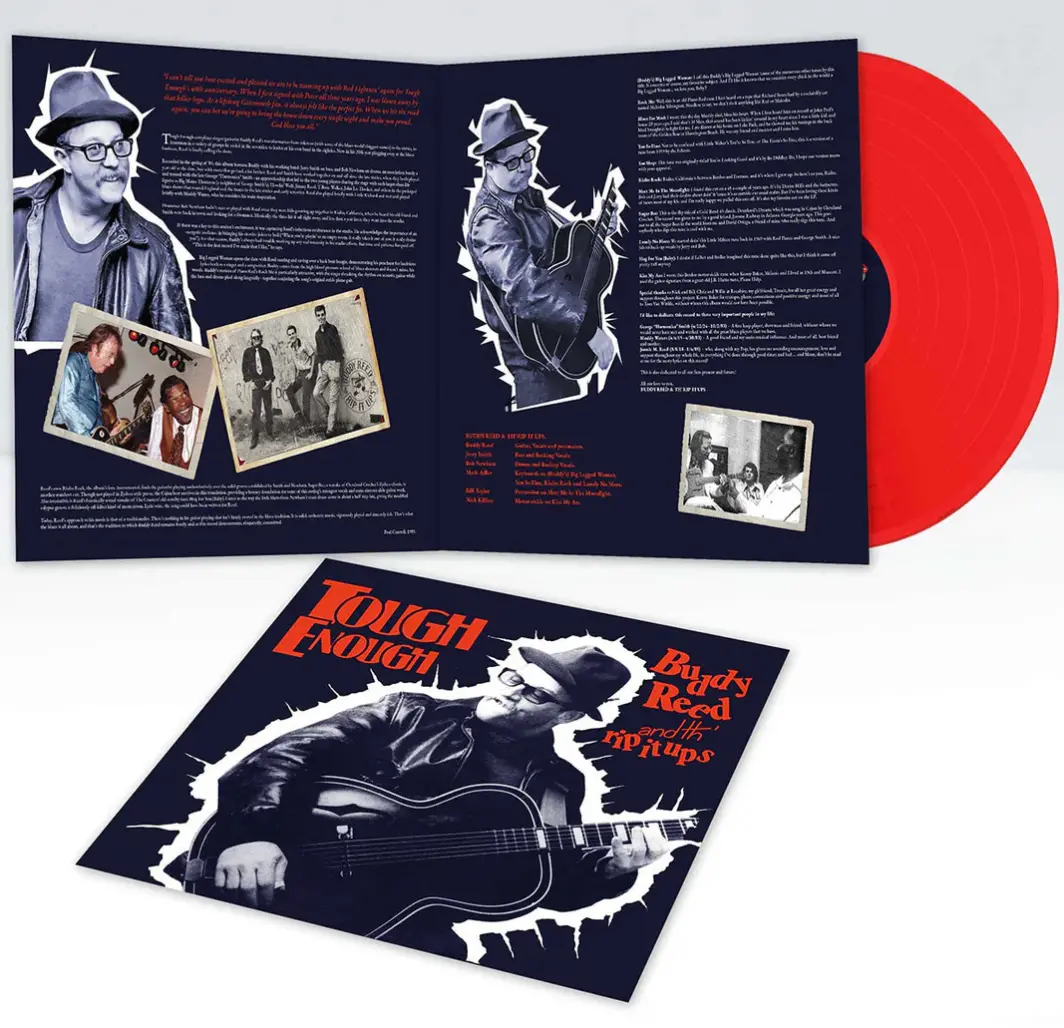 Buddy Reed & Th' Rip It Ups - Tough Enough (Rsd Black Friday Uk) (Translucent Red Vinyl) 1