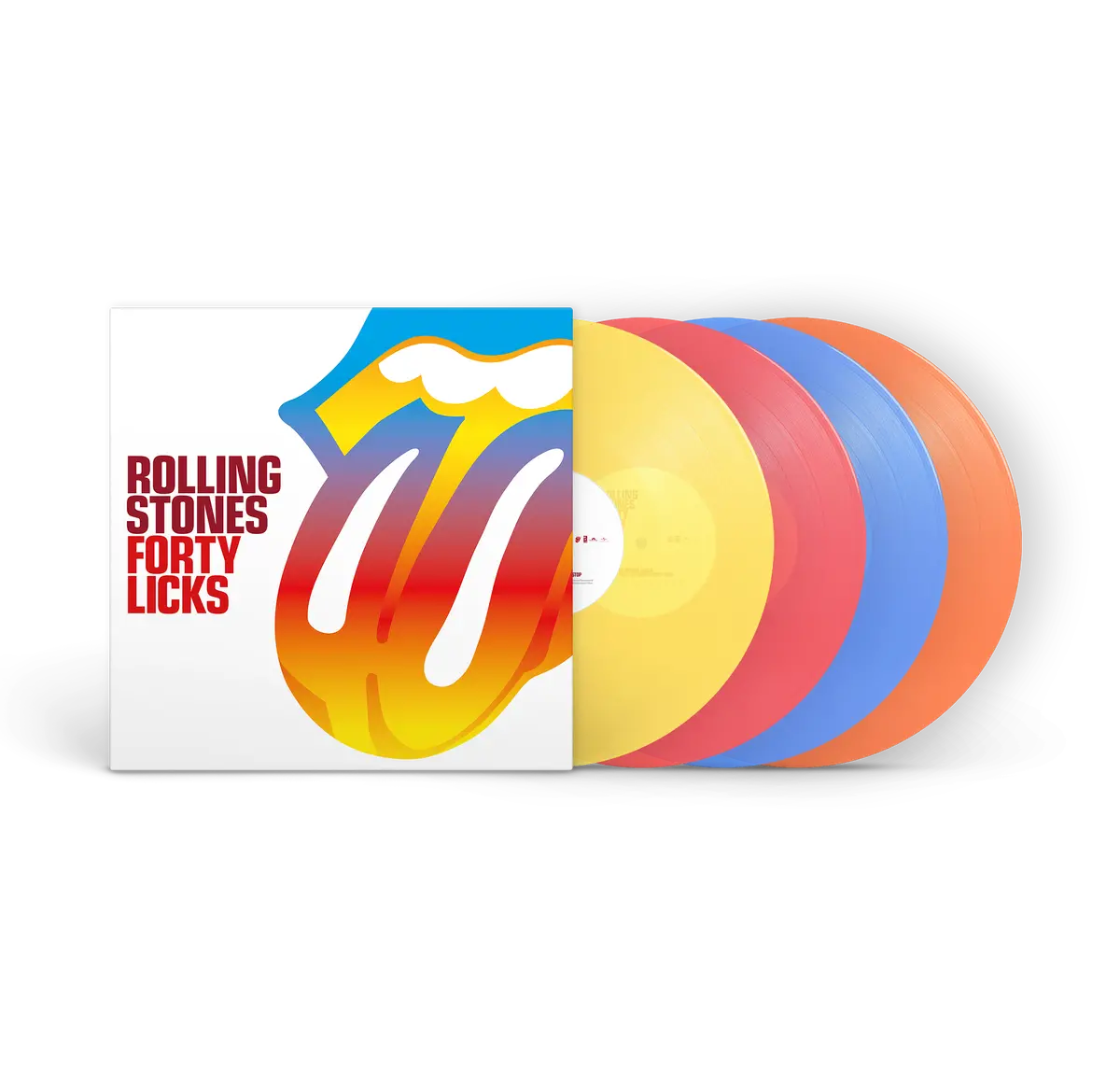 Rolling Stones- Forty Licks (4Lp Transparent Multicolor Vinyl) (Preorder) 1