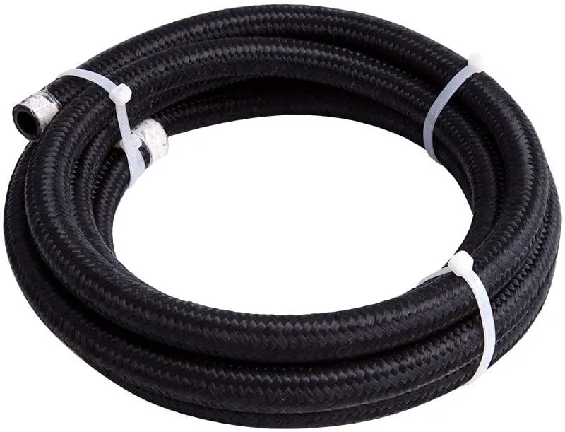 Af450-09-2M: 450 Series Black Braided Lightweight -9An Hose 1