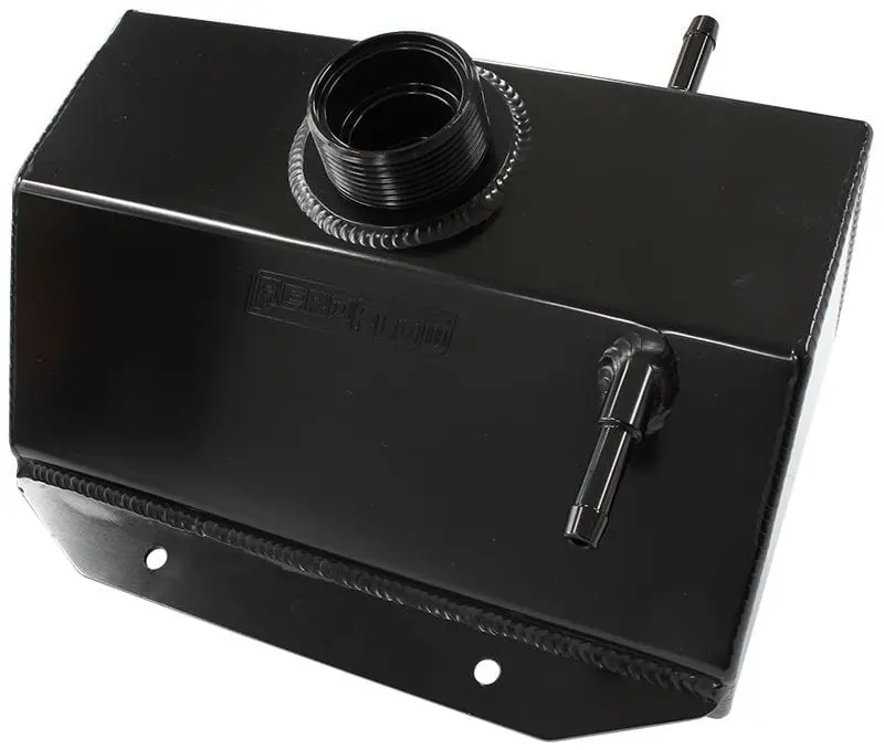 Af77-1033Blk Black Fabricated Radiator Overflow Tank – Lightweight Design 1