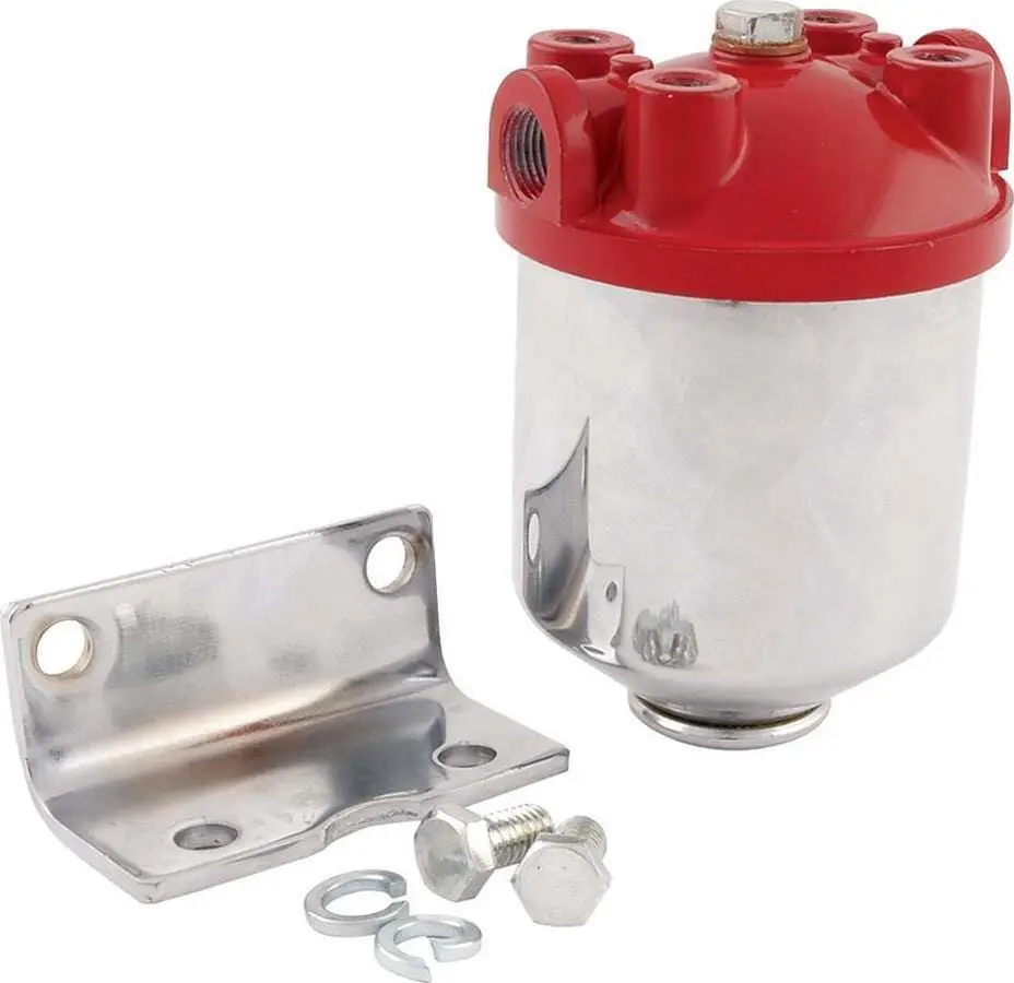 Allstar Performance All40250 Inline Fuel Filter Housing 1