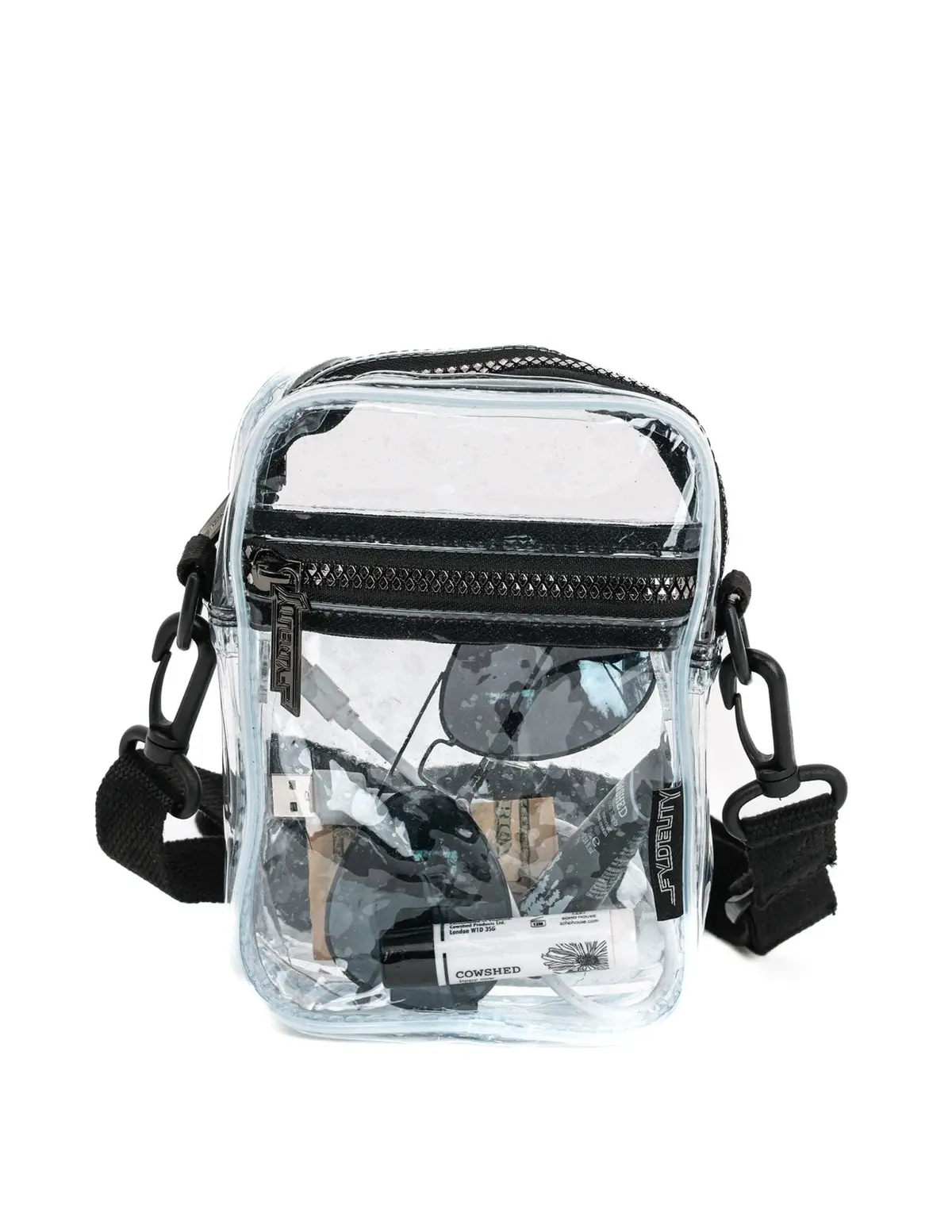 Fydelity Small Crossbody Shoulder Bag | Stadium Ready Clear 1